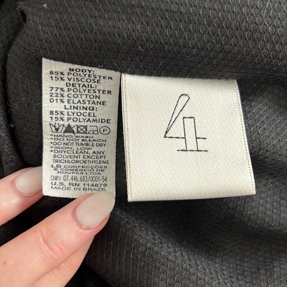 Lerario Beatriz Moto Jacket size 4 - Picture 7 of 12